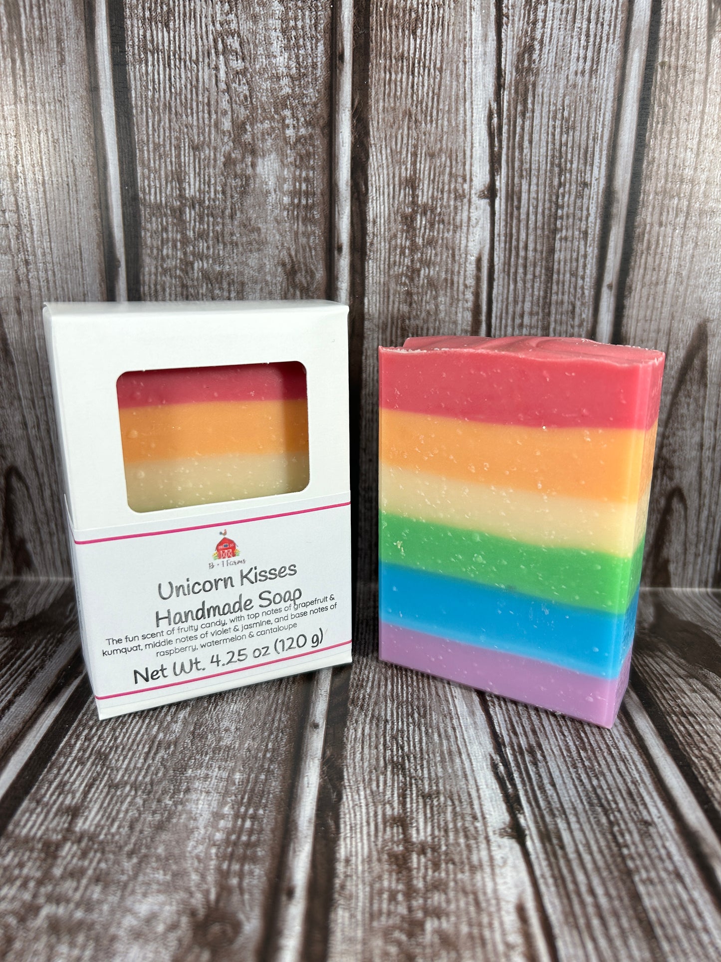 Unicorn Kisses Handcrafted Soap