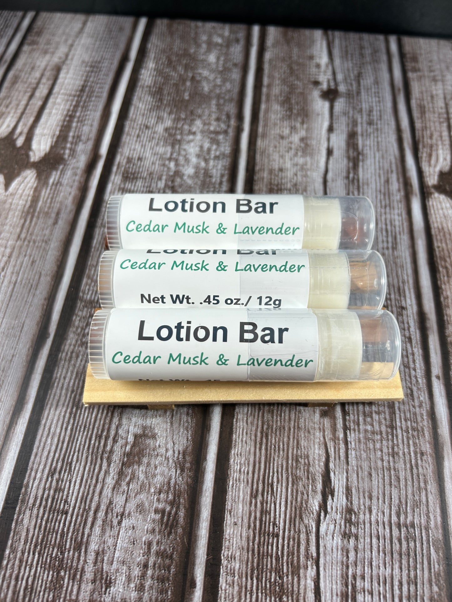 Cedar Musk & Lavender Mini Lotion Bar