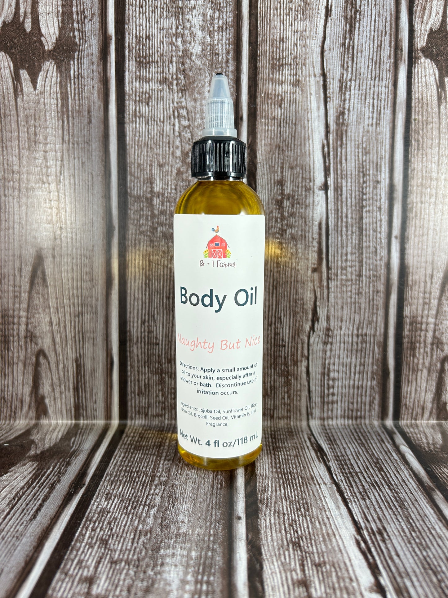 Naughty But Nice scented Body Oil