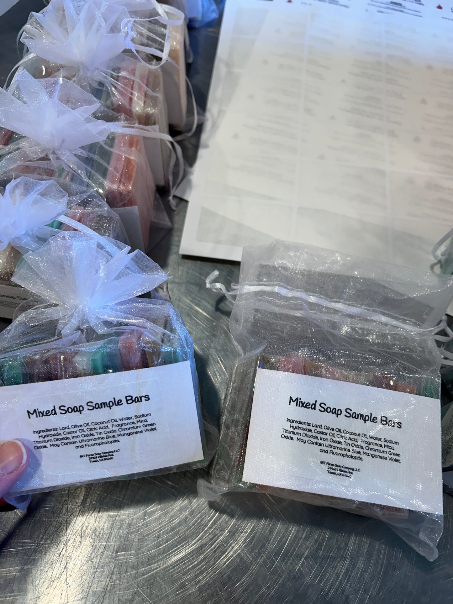 Mixed Soap Sample Bars