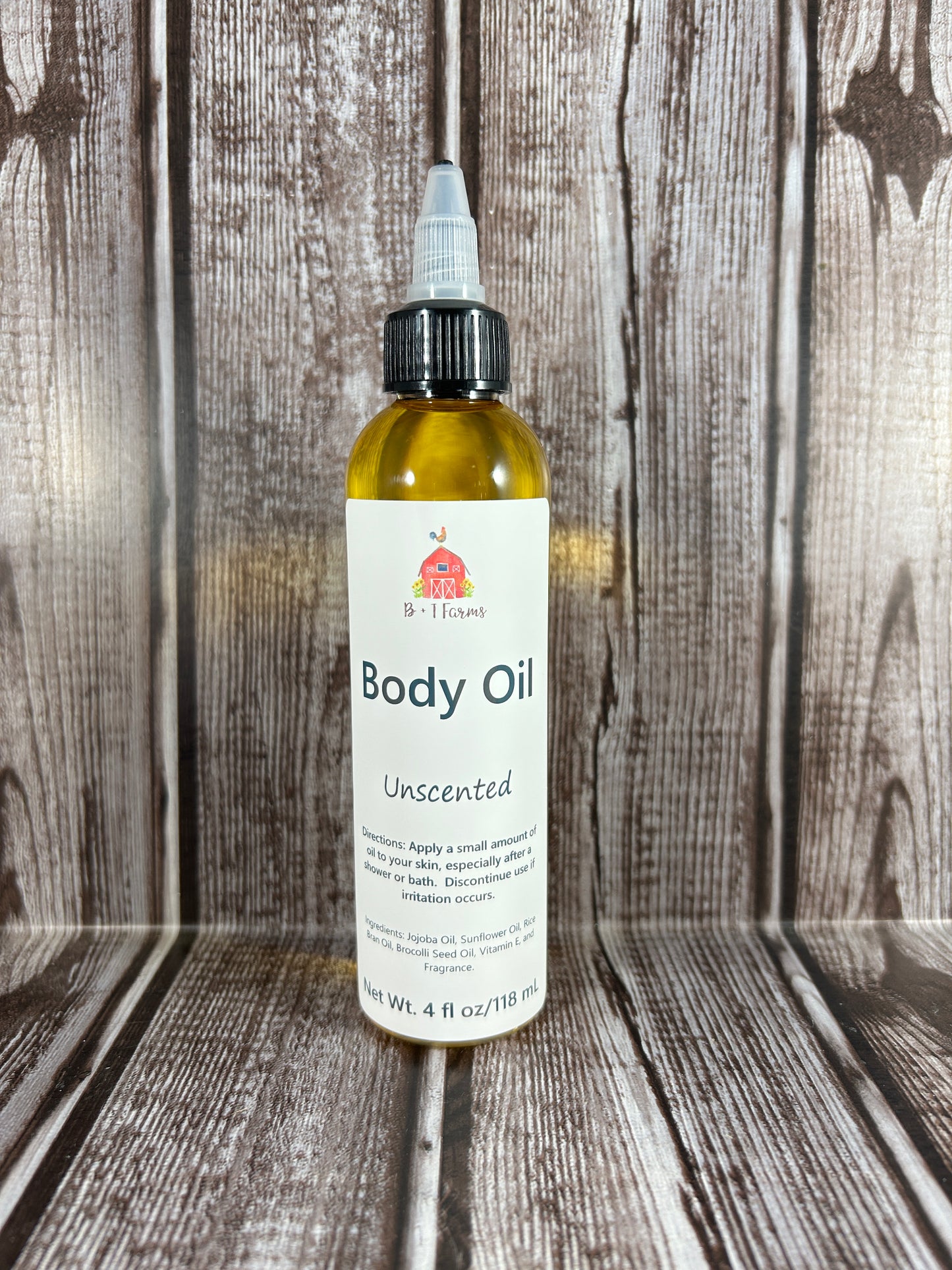 Unscented Body Oil