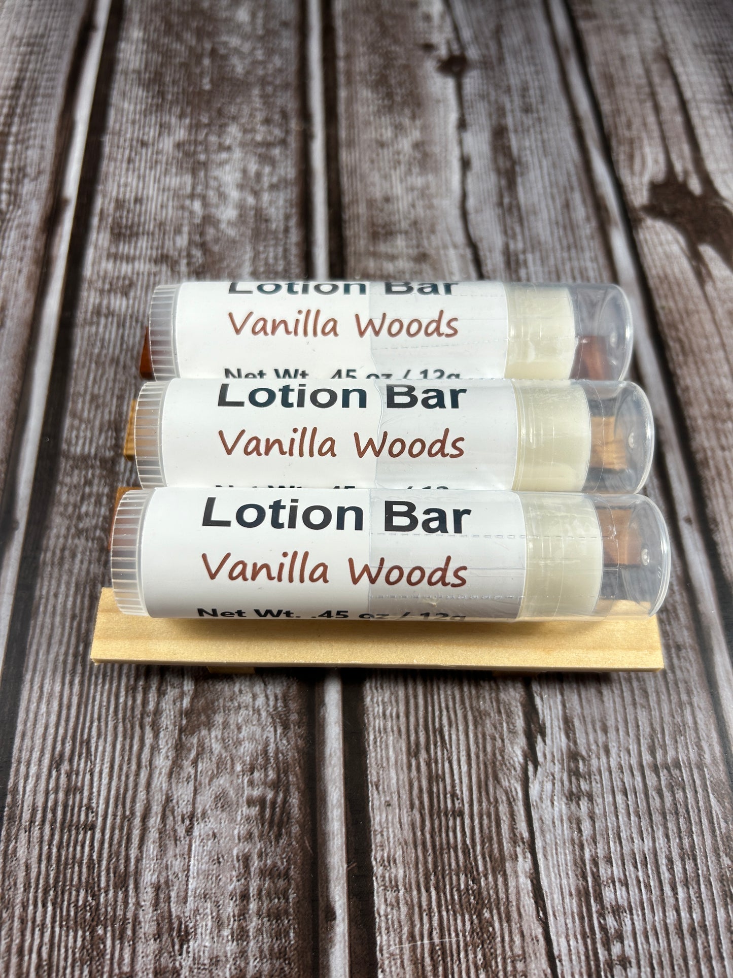 Vanilla Woods Mini Lotion Bar