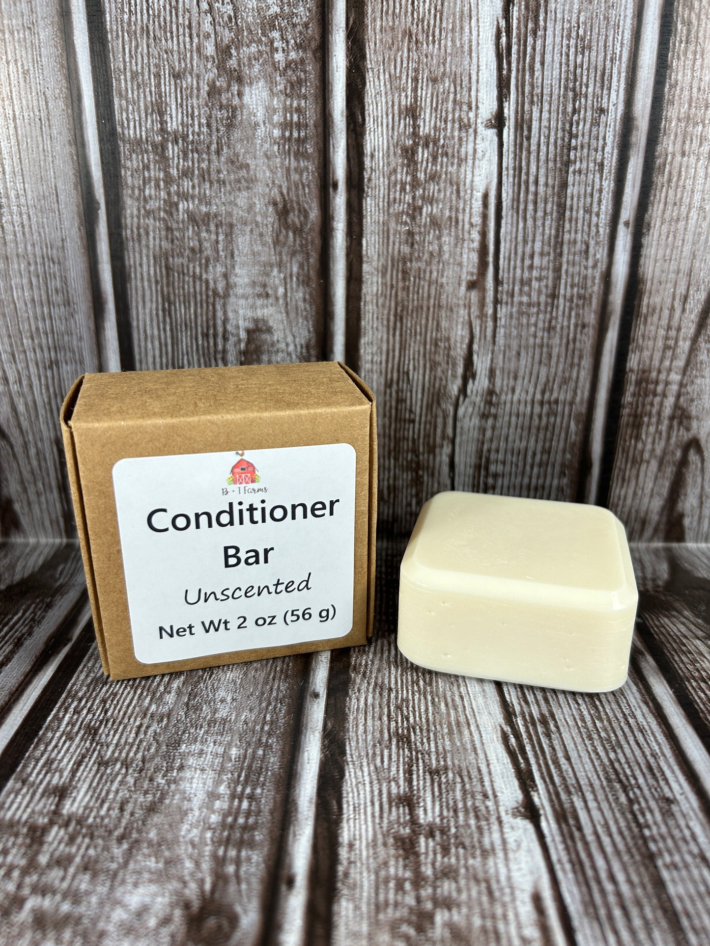 Unscented conditioner bar