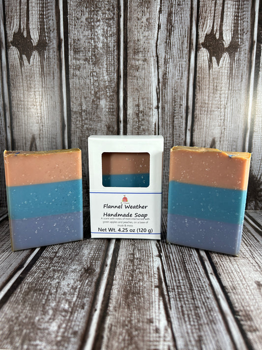 Flannel Weather Handmade Soap