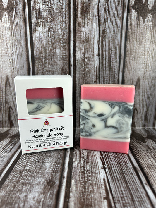 Pink Dragonfruit Handmade Soap