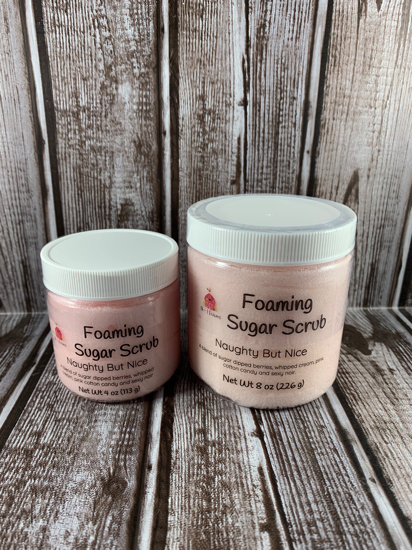 Naughty But Nice Foaming Sugar Scrub