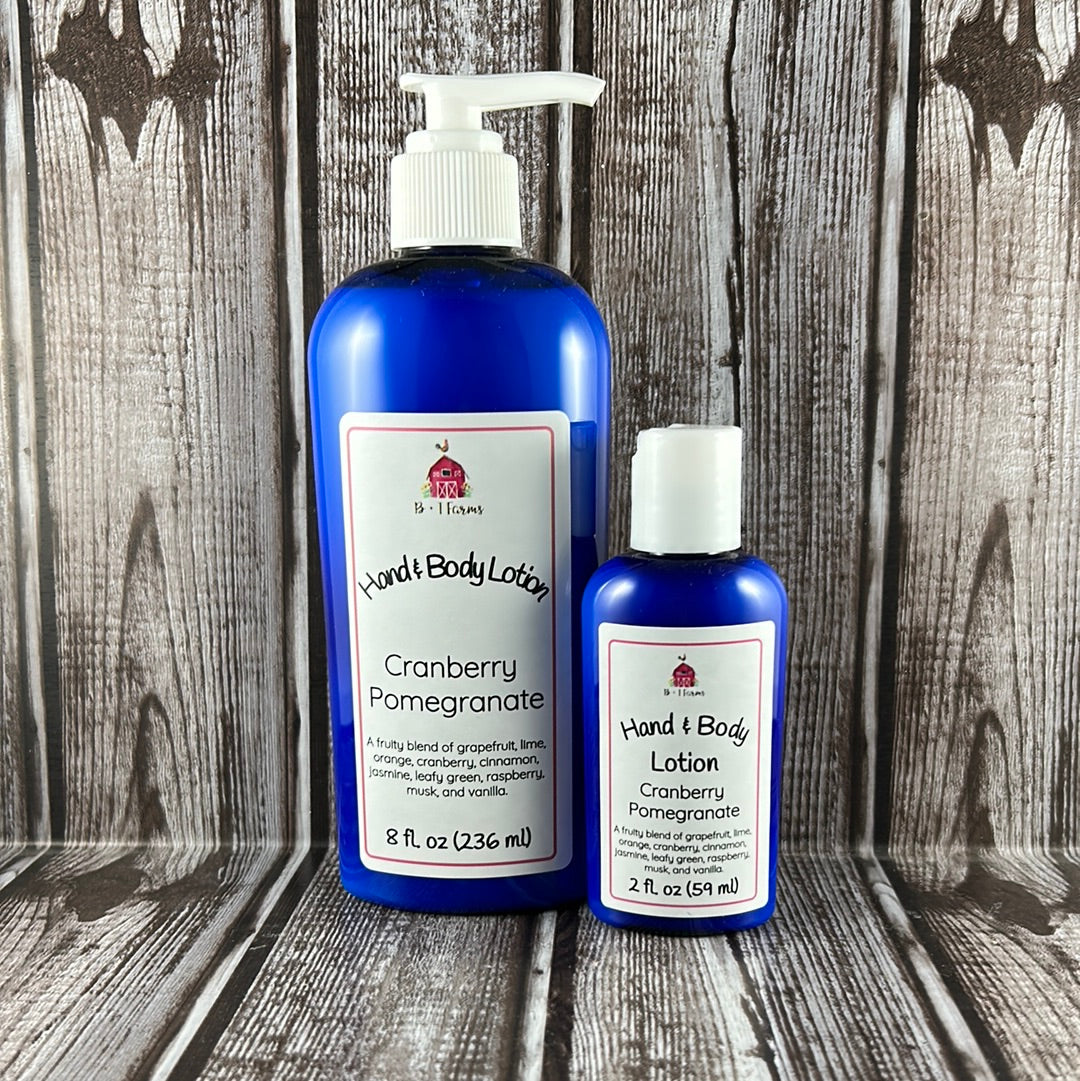 Cranberry Pomegranate Hand & Body Lotion