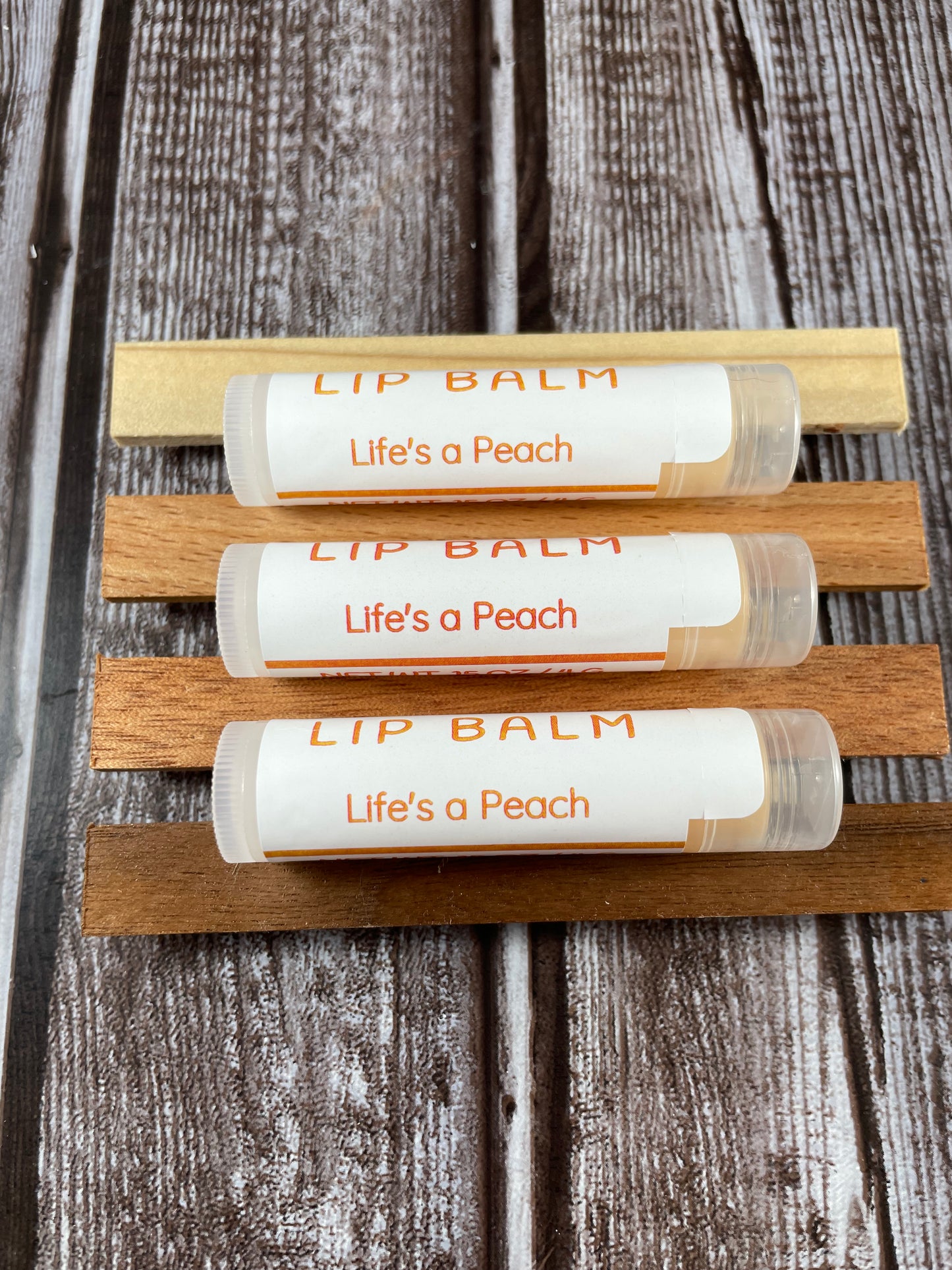 Peach Lip Balm
