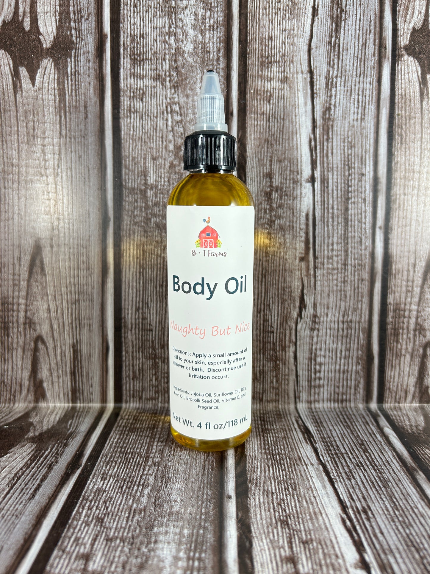 Naughty But Nice scented Body Oil