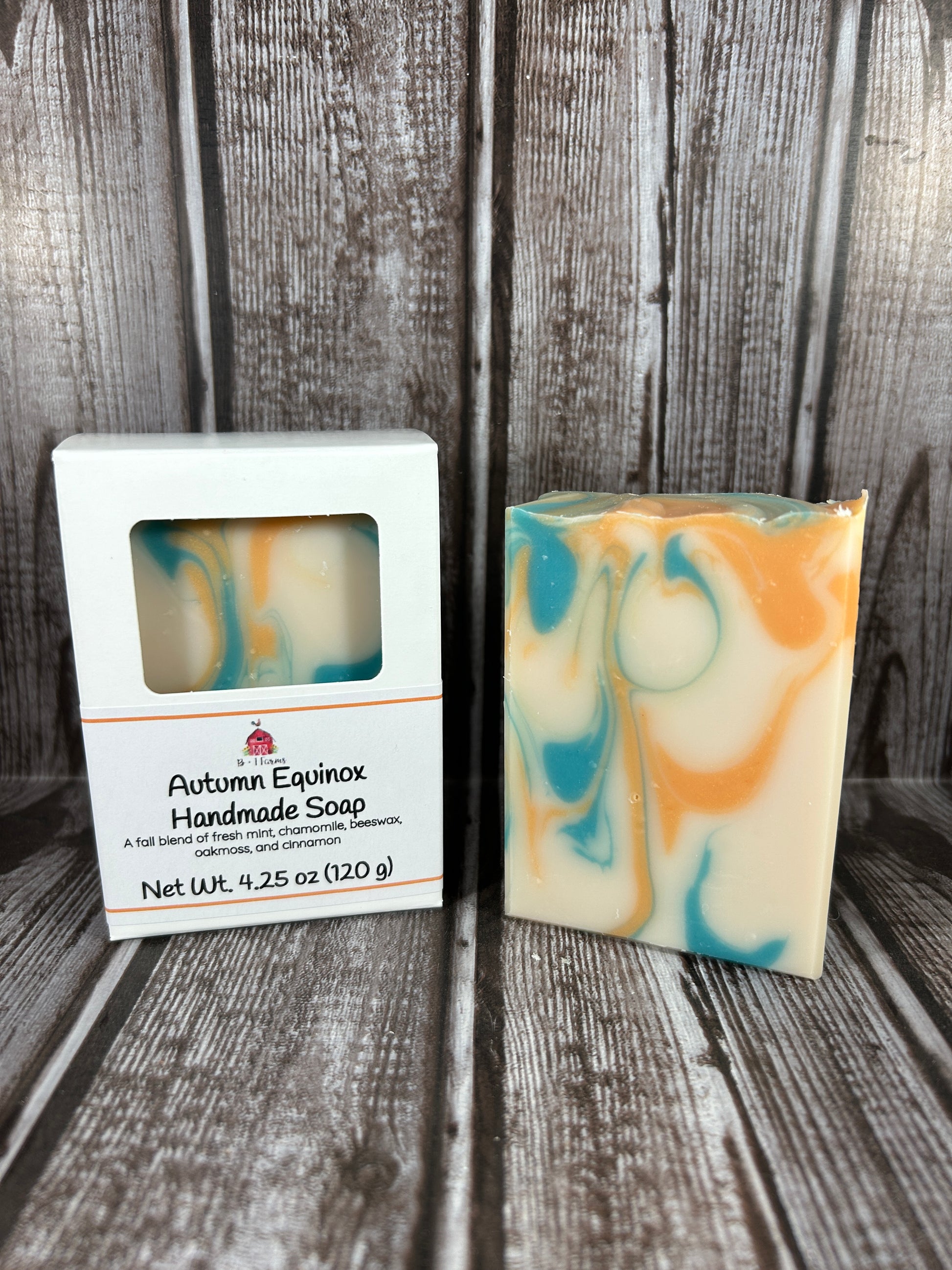 Autumn equinox scented handmade soap