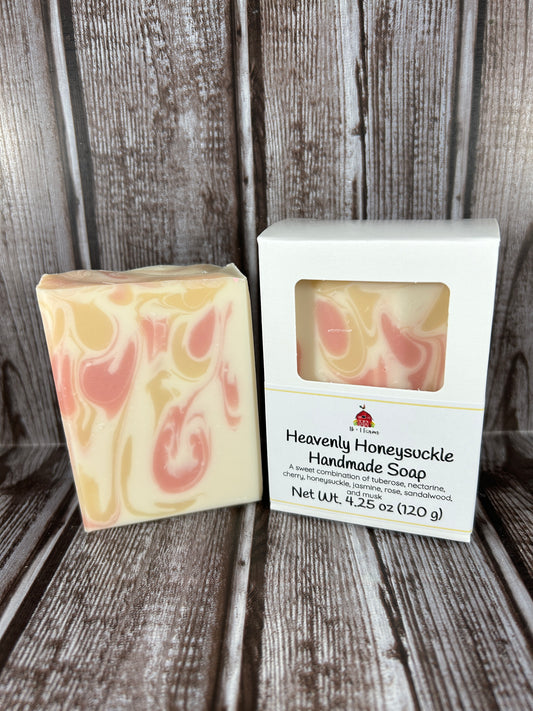 Heavenly Honeysuckle Handmade Soap