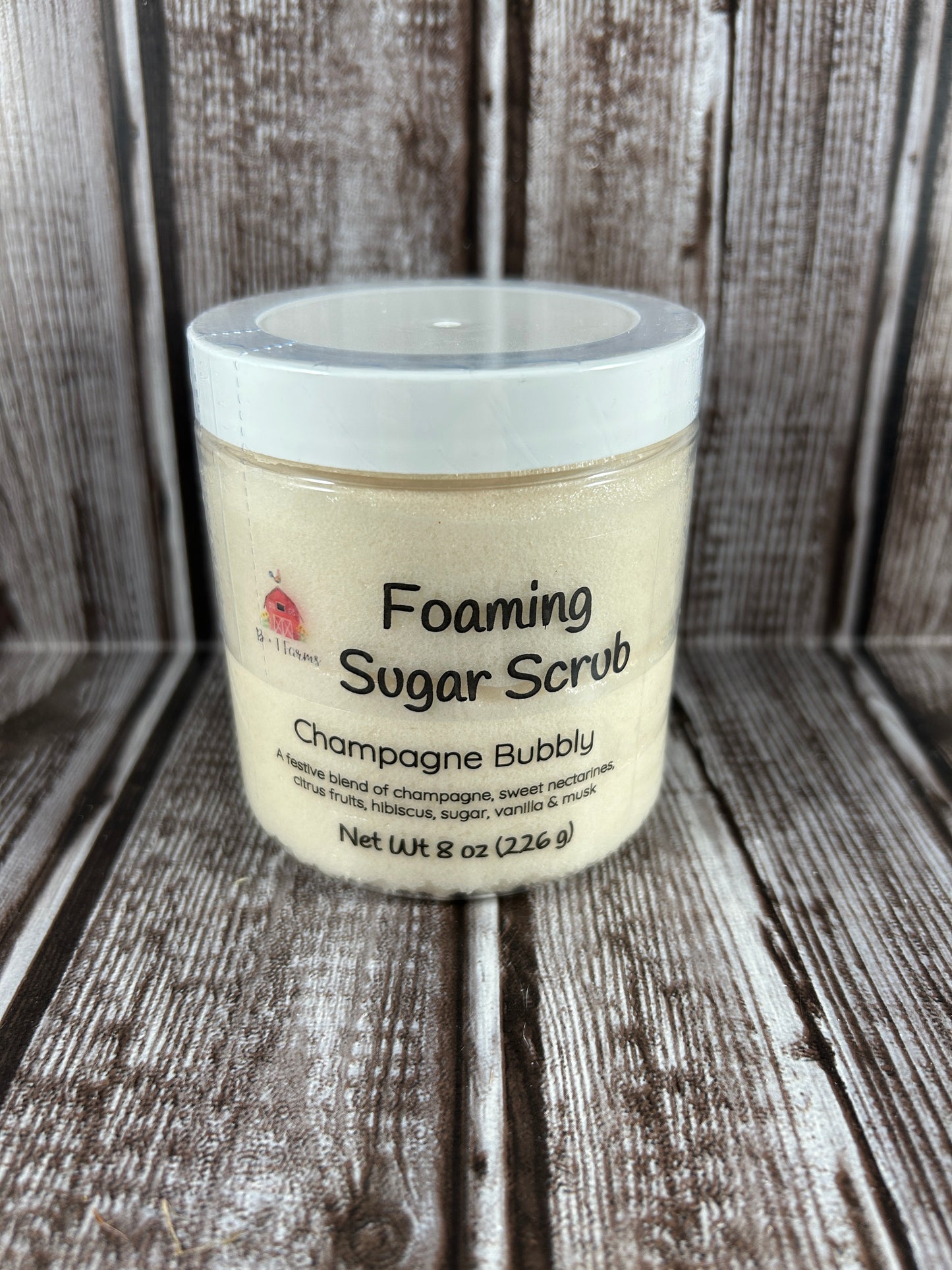 Foaming Sugar Scrub