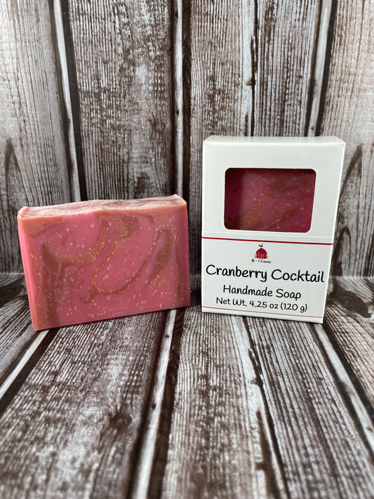 Cranberry Cocktail Handmade Soap
