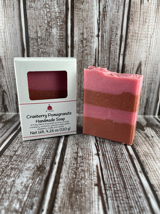 Cranberry Pomegranate Handmade Soap