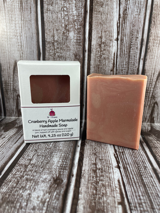 Cranberry Apple Marmalade Handmade Soap